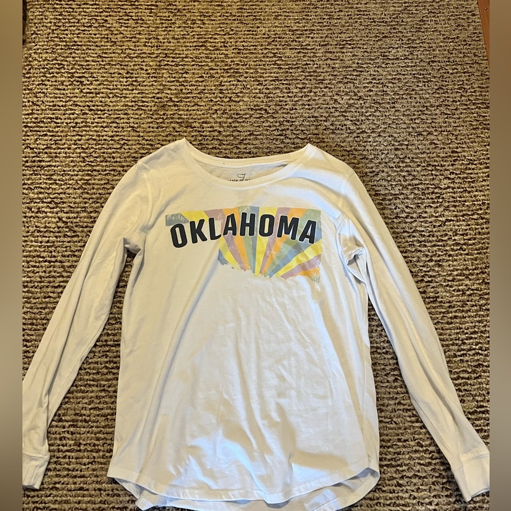 Long sleeve Oklahoma shirt